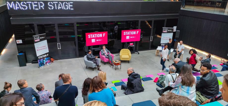 Nouveau programme d’incubation à Station F pour les entrepreneurs IP Paris 